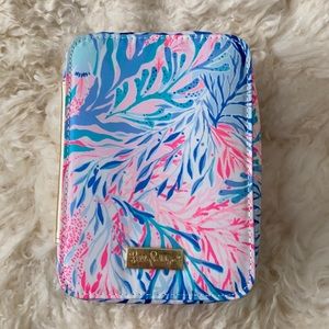 Lilly Pulitzer Makeup case with Brushes